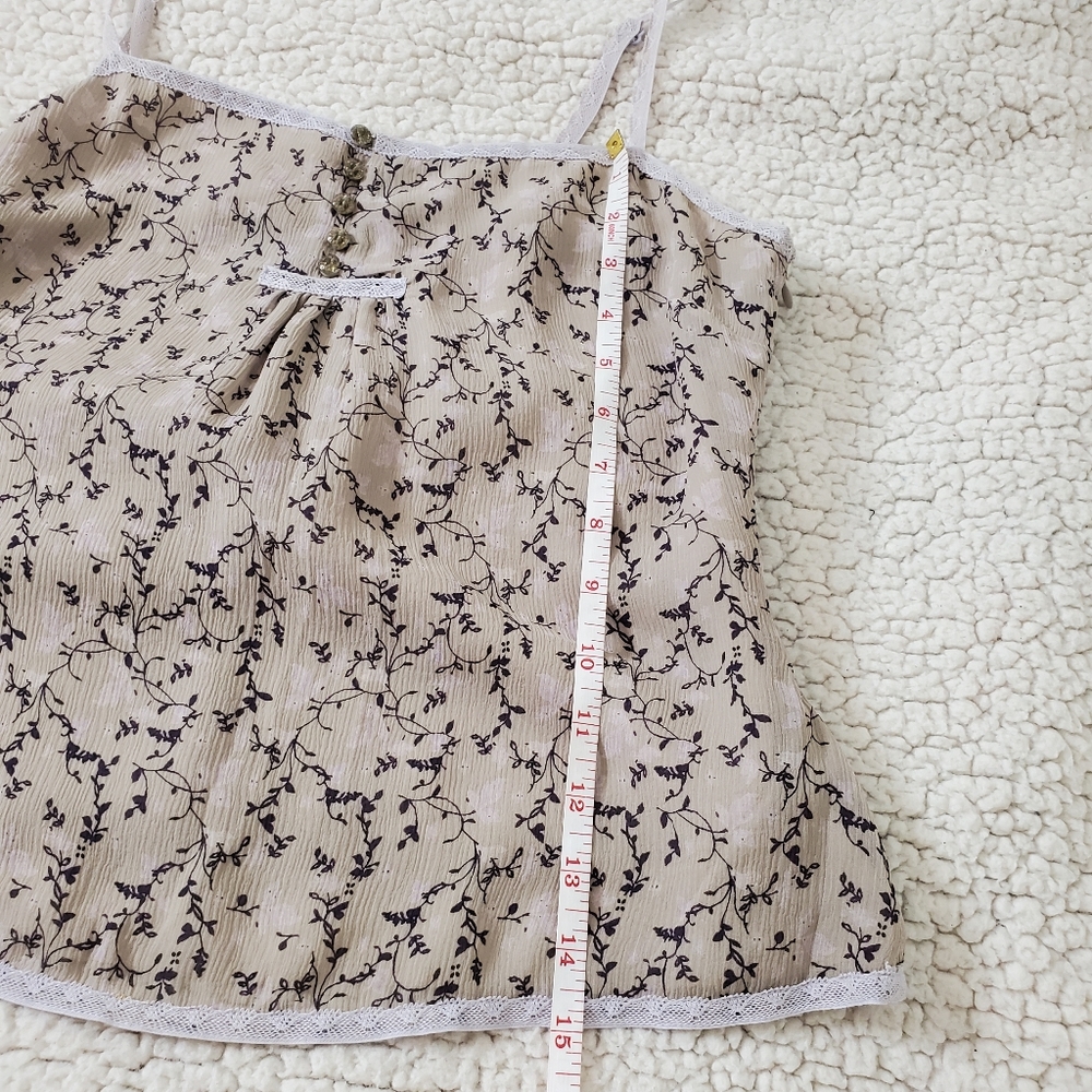 Gap Floral Silk Lace Camisole Size S - Picture 13 of 14